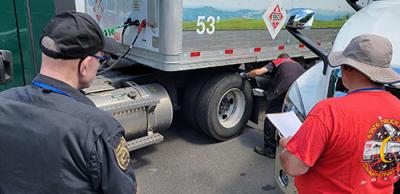 State Police truck inspections